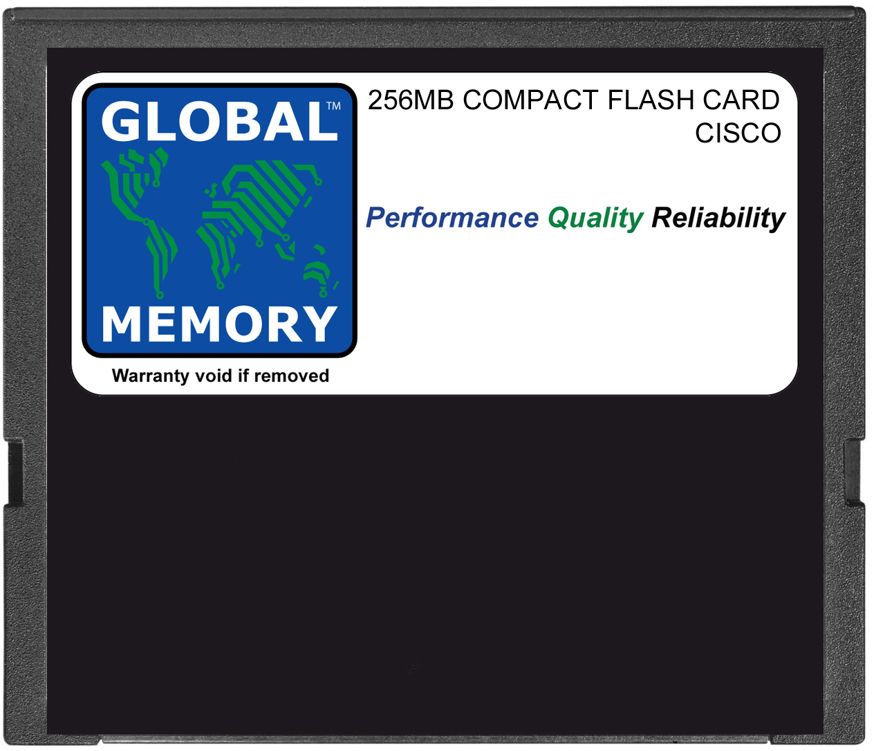 256MB COMPACT FLASH CARD MEMORY FOR CISCO RSP720-3C-GE / RSP720-3CXL-GE (MEM-RSP720-CF256M)